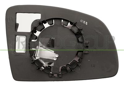 MIRROR GLASS BASE LEFT-ASPHERICAL-CHROME