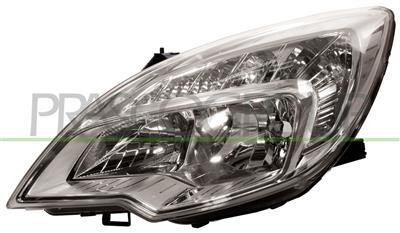 HEADLAMP LEFT H1+H7 ELECTRIC-WITH MOTOR