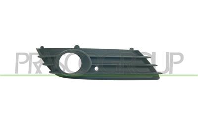 BUMPER GRILLE RIGHT-BLACK-WITH FOG LAMP HOLE