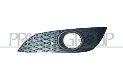 BUMPER GRILLE LEFT-BLACK-WITH FOG LAMP HOLE