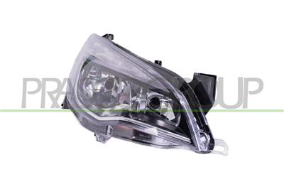 OPTICA DERECHA H7+H7 ELECTRICA-CON MOTOR-CON BORDE CROMADO