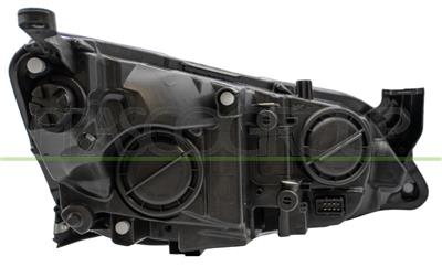 SCHEINWERFER LINKS-H7+H7-MIT LWR-MIT MOTOR-MIT VERCHROMTEM RAHMEN
