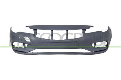 FRONT BUMPER-PRIMED-WITH HOLES FOR PDC AND PARK ASSIST