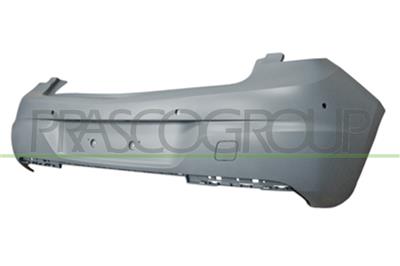 REAR BUMPER-PRIMED-WITH PDC+SENSOR HOLDERS-WITH TOW HOOK COVER MOD. 5 DOOR