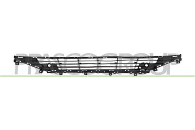 FRONT BUMPER GRILLE-CENTRE-BLACK-WITH PDC