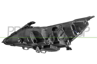 HEADLAMP RIGHT ELECTRIC H1+H7-WITH MOTOR-LED-BLACK