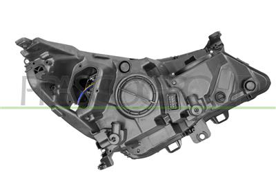 HEADLAMP LEFT ELECTRIC H1+H7-WITH MOTOR-LED-BLACK
