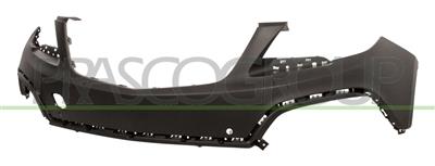 FRONT BUMPER-UPPER-PRIMED-WITH PDC+SENSOR HOLDERS-WITH HEADLAMP WASHER CUTTING MARKS