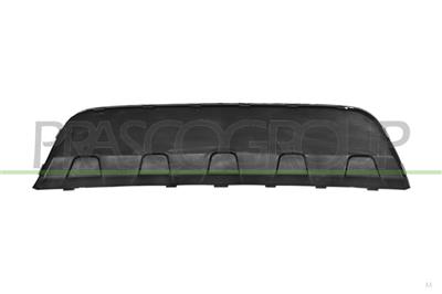 REAR BUMPER MOLDING-LOWER-SILVER