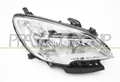 PROIETTORE DESTRO H7+HB3-ELETTRICO-CON MOTORE-CROMATO