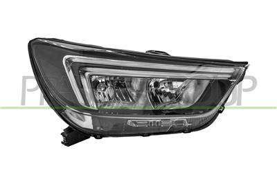 HEADLAMP RIGHT H7+HB3 ELECTRIC-WITH MOTOR-WITH DAY RUNNING LIGHT-LED