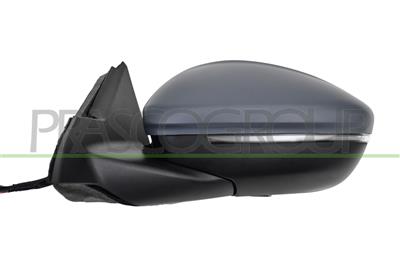 RETROVISORE SINISTRO-ELETTRICO-CON PRIMER-TERMICO-CHIUDIBILE-CON FANALE-CON LUCE CORTESIA-CON BLIS-CONVESSO-12 PINS
