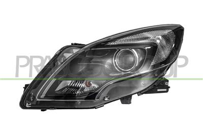 SCHEINWERFER LINKS-HIR2-MIT LWR-MIT MOTOR-SCHWARZ