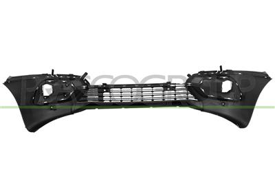 FRONT BUMPER-LOWER-BLACK-TEXTURED FINISH-WITH PDC+SENSOR HOLDERS-WITH CUTTING MARKS FOR PARK ASSIST