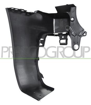 REAR BUMPER END CUP RIGHT-BLACK-TEXTURED FINISHOPEN SIDE TAILGATE MOD. 2 HINGED DOORS