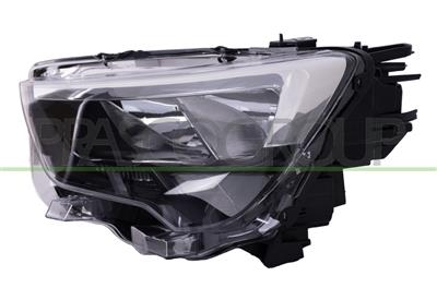 HEADLAMP LEFT H7+H1 ELECTRIC-WITH MOTOR-WITH DAY RUNNING LIGHT-LED