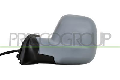 DOOR MIRROR LEFT-ELECTRIC-PRIMED-HEATED-FOLDABLE-CONVEX-7 PINS