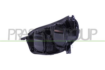 OPTICA DERECHA H1+H7 ELECTRICA-CON MOTOR-NEGRA