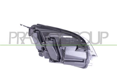 OPTICA IZQUIERDA H1+H7 ELECTRICA-CON MOTOR-NEGRA