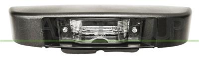 REAR NUMBER PLATE LIGHT-WITH BULB