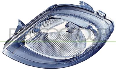 HEADLAMP LEFT H4 ELECTRIC-WITHOUT MOTOR