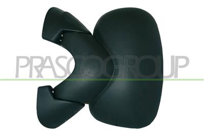 ESPEJO DERECHO ELECTRICO-NEGRO-TERMICO-CON SONDA-CONVEXO/CROMADO