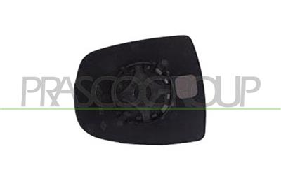 CRISTAL+SOPORTE SUPERIOR DERECHO-CONVEXO/CROMADO