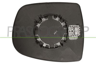 CRISTAL+SOPORTE SUPERIOR DERECHO-TERMICO-CONVEXO/CROMADO