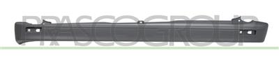 REAR BUMPER-DARK GRAY-WITH CUTTING MARKS FOR PDC