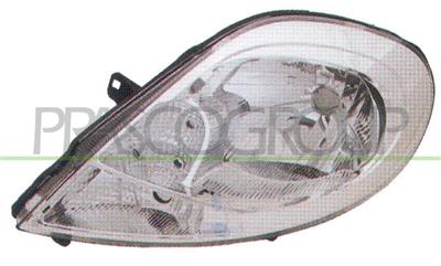 OPTICA IZD H4 ELECTRICA-CON MOTOR-PILOTO BLANCO
