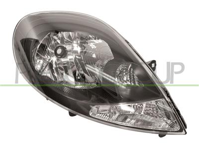 OPTICA DERECHA H4 ELECTRICA-CON MOTOR-NEGRA
