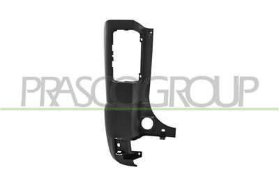 REAR BUMPER END CUP LEFT-BLACK-TEXTURED FINISH