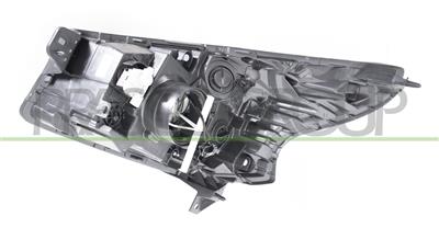 HEADLAMP RIGHT H4 ELECTRIC-WITH MOTOR