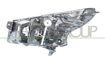 HEADLAMP RIGHT H4 ELECTRIC-WITH MOTOR-WITH DAY RUNNING LIGHT-LED