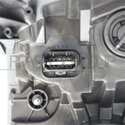 HEADLAMP LEFT H4 ELECTRIC-WITH MOTOR-WITH DAY RUNNING LIGHT-LED