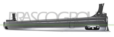 REAR BUMPER-BLACK-TEXTURED FINISH-WITH CUTTING MARKS FOR PDC MOD. LONG WHEELBASE
