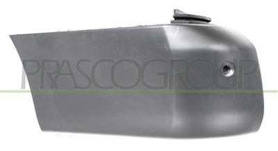 CANTONALE SINISTRO PARAURTI POSTERIORE-NERO-GOFFRATO-CON FORO PARK ASSIST+SUPPORTI MOD. PASSO LUNGO