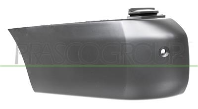 CANTONALE SINISTRO PARAURTI POSTERIORE-CON PRIMER-CON FORO PARK ASSIST+SUPPORTI MOD. PASSO LUNGO