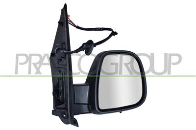 DOOR MIRROR RIGHT-ELECTRIC-PRIMED-HEATED-FOLDABLE-WITH SENSOR-CONVEX-9 PINS
