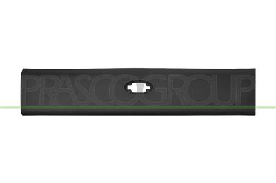 REAR FENDER MOLDING RIGHT-FRONT SIDE-BLACK-TEXTURED FINISH-WITH CLIPS-WITH BULK LIGHT HOLE