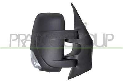 DOOR MIRROR RIGHT-ELECTRIC-BLACK-HEATED-WITH SENSOR-WITH LAMP-CONVEX