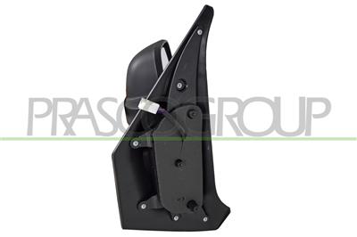 ESPEJO DERECHO ELECTRICO-NEGRO-TERMICO-CON SONDA-CON PILOTO-CONVEXO