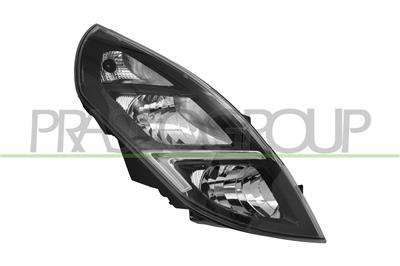 PHARE DROIT H1+H7-ELECTRIQUE-AVEC MOTEUR-AVEC FEU DE JOUR-LED-MONTAGE VARROC MOD. 19 >