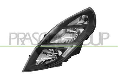 PHARE GAUCHE H1+H7-ELECTRIQUE-AVEC MOTEUR-AVEC FEU DE JOUR-LED-MONTAGE VARROC MOD. 19 >