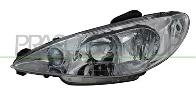 HEADLAMP LEFT H1+H7 ELECTRIC-WITHOUT MOTOR MOD. CC 06-08 (VALEO TYPE)