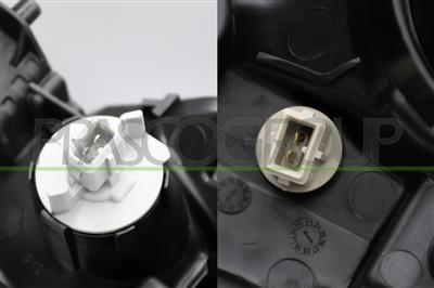 OPTICA DERECHA H4 ELECTRICA-SIN MOTOR