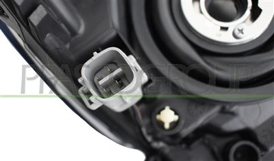 SCHEINWERFER LINKS-HIR2-PY21W-MIT LWR-OHNE MOTOR-SCHWARZ-LED