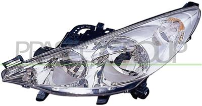 OPTICA IZQUIERDA H1+H7 ELECTRICA-CON MOTOR