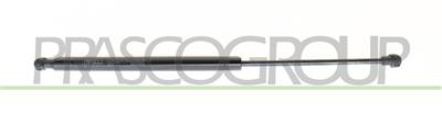 TAILGATE GAS SPRING RIGHT/LEFT - 460 N - L 470 mm - S 185 mm - Ø 18 mm - Ø 8 mm MOD. SPOILER