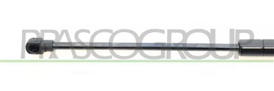 TAILGATE GAS SPRING RIGHT/LEFT - 460 N - L 470 mm - S 185 mm - Ø 18 mm - Ø 8 mm MOD. SPOILER